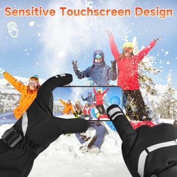 Netraty Heated Gloves for Winter Outdoor Activities