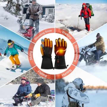 Netraty Heated Gloves for Winter Outdoor Activities