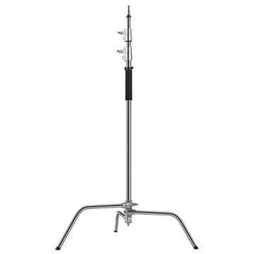 GVM Photography C Stand with Boom Arm - 10ft Adjustable