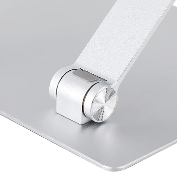 Ergonomic Laptop Stand by Amazon Basics - Adjustable & Portable