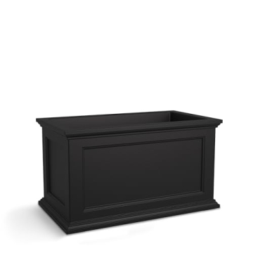 Mayne Fairfield 20in x 36in Self-Watering Rectangle Planter