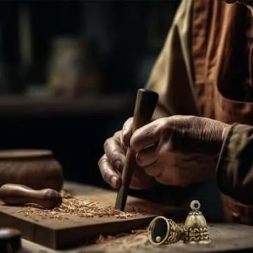 8 Pcs Retro Pattern Bells Metal Brass Hanging Bells Vintage Pendant Copper Bell for Home Decorations Crafts Ornaments Pendants for Keychain Christmas