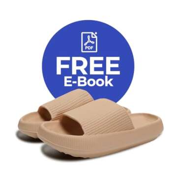 Cloud Slides For Women And Men - Comfy Non Slip Indoors Slippers For Shower Spa Pool College Outdoors Slides - Soft And Cozy Open Toe House Sandals Thick Soles