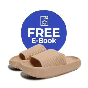 Cloud Slides For Women And Men - Comfy Non Slip Indoors Slippers For Shower Spa Pool College Outdoors Slides - Soft And Cozy Open Toe House Sandals Thick Soles