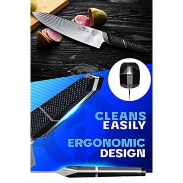 Dalstrong Quantum 1 Chef Knife - Ultra Sharp 8.5" BD1N-VX Steel