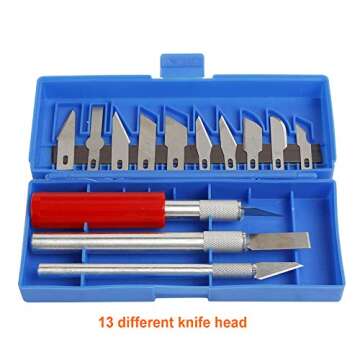 ENOMAKER 3D Printer Clean-Up Tool Set for Cleaning, Finishing and Printing 3D Prints,Hobby Building ...