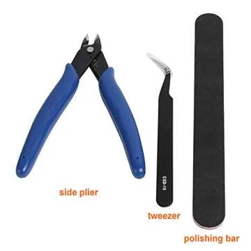 ENOMAKER 3D Printer Clean-Up Tool Set for Cleaning, Finishing and Printing 3D Prints,Hobby Building Repair and Fix with Knife Set, Carving File for Creality Ender 3, CR-10 Series PLA ABS Print