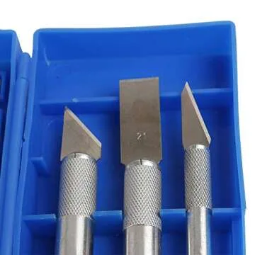 ENOMAKER 3D Printer Clean-Up Tool Set for Cleaning, Finishing and Printing 3D Prints,Hobby Building Repair and Fix with Knife Set, Carving File for Creality Ender 3, CR-10 Series PLA ABS Print