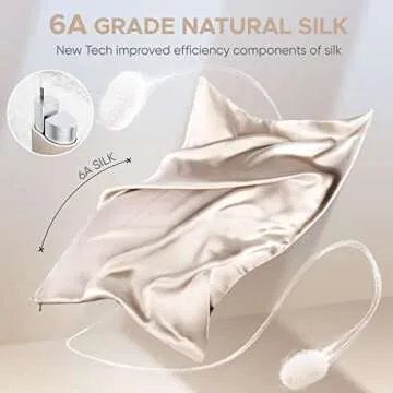 Mulberry Silk Pillowcase - Luxury for Hair and Skin