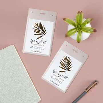 Avery 4" x 3" Heavy Duty Badge Holders - Pack of 25