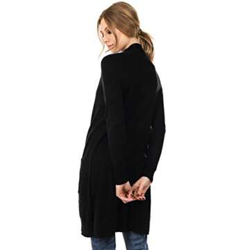 CIELO Women's Long Sleeve Sweater Cardigan - Stylish Comfort