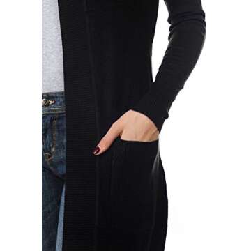 CIELO Women's Long Sleeve Sweater Cardigan - Stylish Comfort