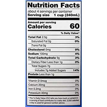 Trader Joe's Blueberry Lavender Flavored Almond Beverage 3-Pack