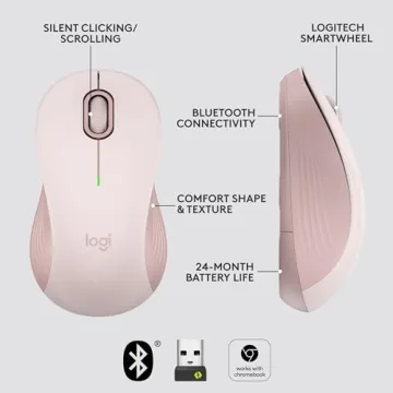Logitech M550 Wireless Mouse - Comfort & Efficiency
