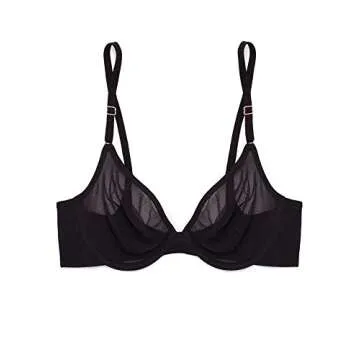 Smart & Sexy Sheer Demi Underwire Bra for Comfort