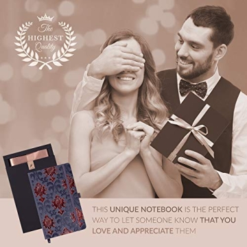 Vintage Vegan Leather Journal with 192 Lined Pages