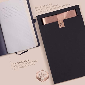 Vintage Vegan Leather Journal with 192 Lined Pages