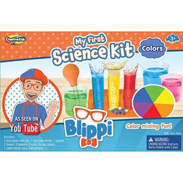 Blippi My First Science Kit with Color Experiments