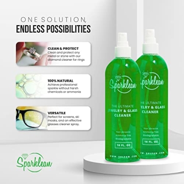 Premium Sparklean Jewelry Cleaner | Safe & Effective | USA Made