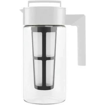 Takeya 1qt Cold Brew Coffee Maker with White Lid