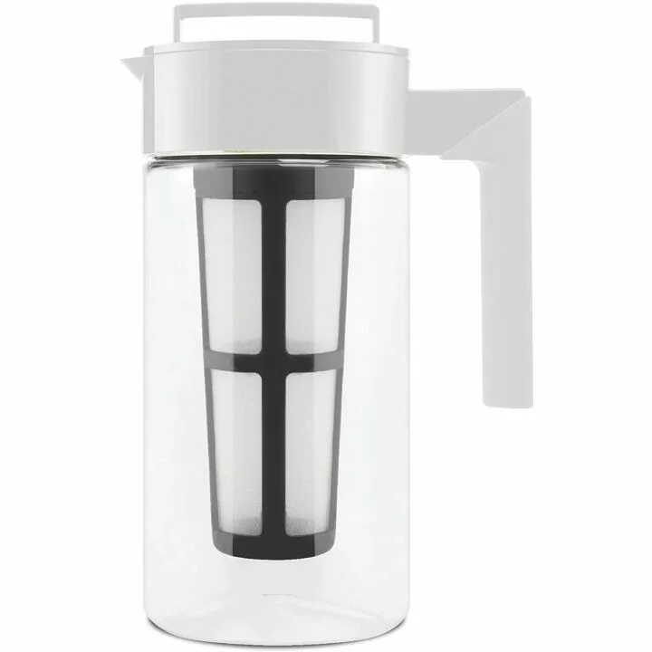 Takeya 1qt Cold Brew Coffee Maker with White Lid