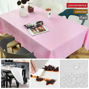 Premium Disposable Plastic Tablecloths for Events