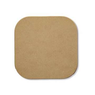 Jane Austen 6 Piece Wood Coaster Set for Book Lovers