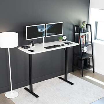 VIVO Electric Standing Desk 60x24 with Memory Control