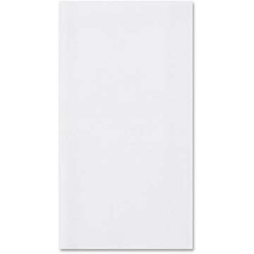 Hoffmaster 856499 Linen-Like Disposable Guest Towel, 1/6 Fold, Unfolded size 12" Width x 17" Length, Folded size 4.5" X 8.5" , White (5 Packs of 100)