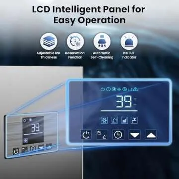 Mojgar 550Lbs/24H Commercial Ice Maker Machine