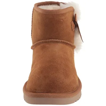 Koolaburra by UGG Women's Victoria Mini Ankle Boot, Chestnut, 7