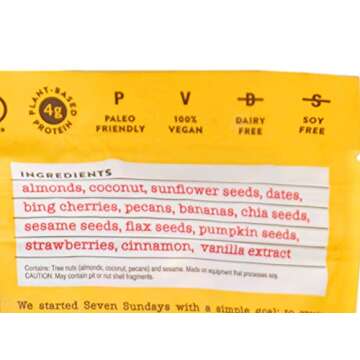 Seven Sundays Grain Free Muesli Cereal Variety Pack