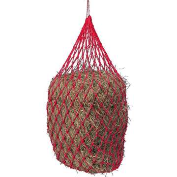 Tough 1 Slow Feed Hay Bag, Red
