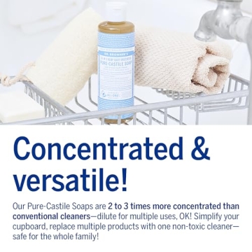 Dr. Bronner's Versatile Pure-Castile Soap for All Ages