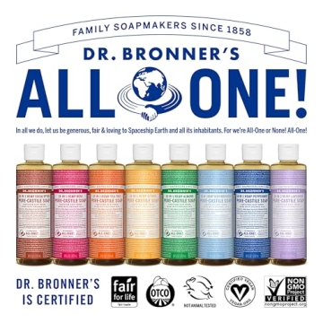 Dr. Bronner's Versatile Pure-Castile Soap for All Ages