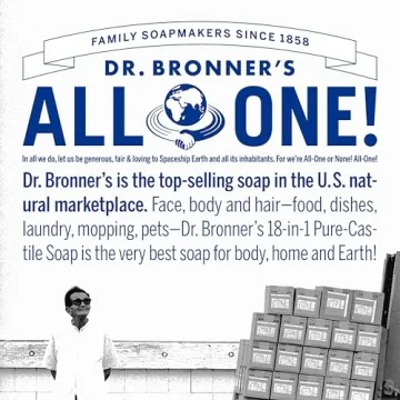 Dr. Bronner's Versatile Pure-Castile Soap for All Ages