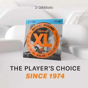 D'Addario XL Nickel Electric Guitar Strings - Best Sound & Durability