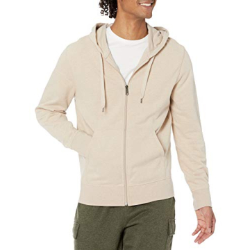 Amazon Essentials Men's Lightweight French Terry Full-Zip Hoodie - Comfort & Style