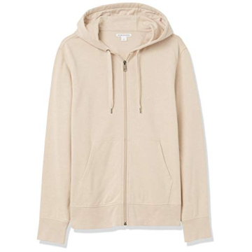 Lightweight French Terry Full-Zip Hoodie for Men by Amazon Essentials