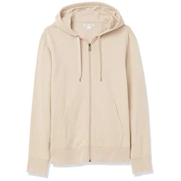 Lightweight French Terry Full-Zip Hoodie for Men by Amazon Essentials