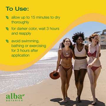 Alba Botanica Sunless Tanner for Natural Glow