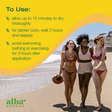 Alba Botanica Sunless Tanner for Natural Glow