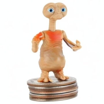 World's Smallest E.T. Micro Figure for Collectors & Fans