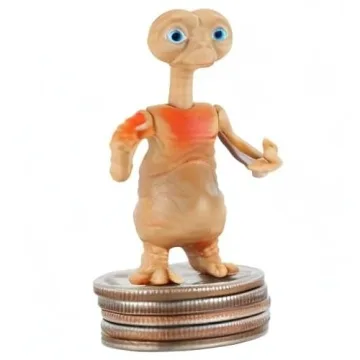 World's Smallest E.T. Micro Figure for Collectors & Fans