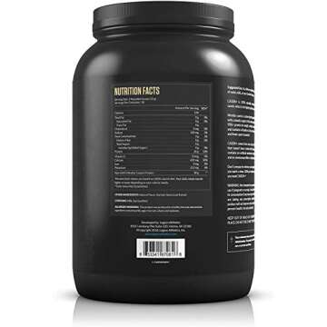LEGION Casein+ Casein Protein Powder (French Vanilla) - Slow-Release Micellar Casein Protein Powder - Non-GMO, Gluten-Free & Naturally Sweetened Casein Powder from Grass-Fed Cows (30 Servings)