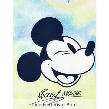 Disney Mickey and Friends Family Vacation Matching Ruffled Cami Dresses and Striped T-Shirts Sets Multicolor Men XL