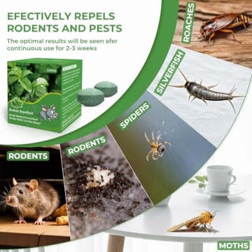Peppermint Oil Mouse Rodent Repellent 12 Pack