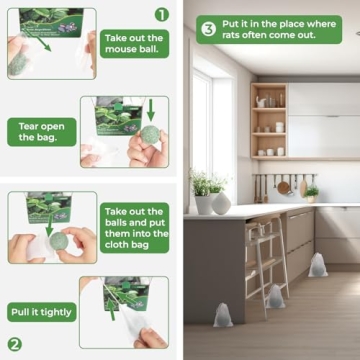 Peppermint Oil Mouse Rodent Repellent 12 Pack