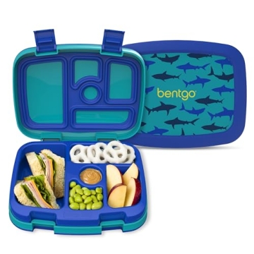 Bentgo Kids Bento Lunch Box - Leak-Proof, Fun Designs for Kids