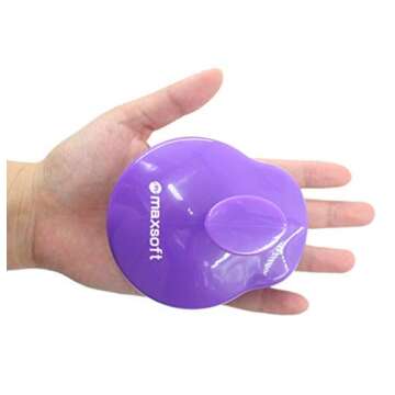 MAXSOFT Hair Scalp Massager Shampoo Brush, Scalp Care Brush (Purple)